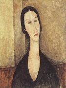 Ritratto di donna or Portrait of Hanka Zborowska (mk39), Amedeo Modigliani